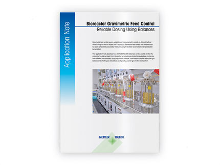 Reliable gravimetric feed control using balances